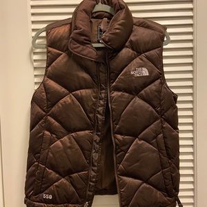 The North Face Women’s Brown 550 Puffer Vest